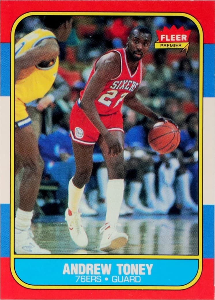 Andrew Toney Basketball 1986 Fleer 1986 Fleer