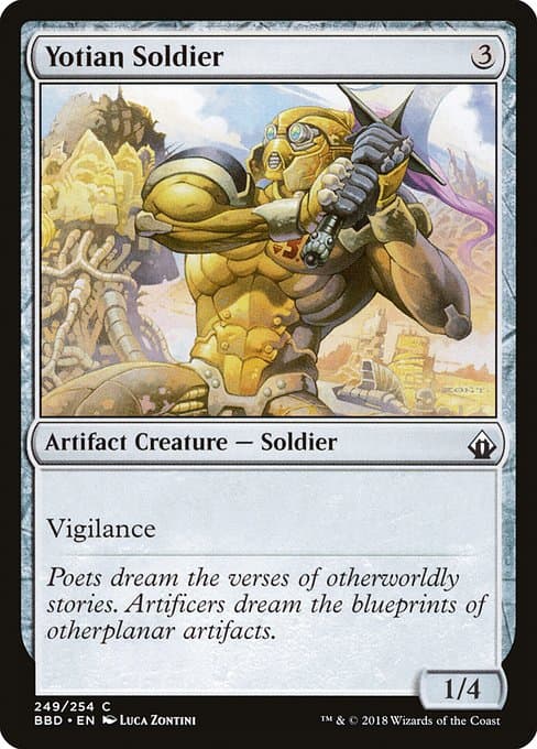 Yotian Soldier 2003 Magic: The Gathering Mirrodin