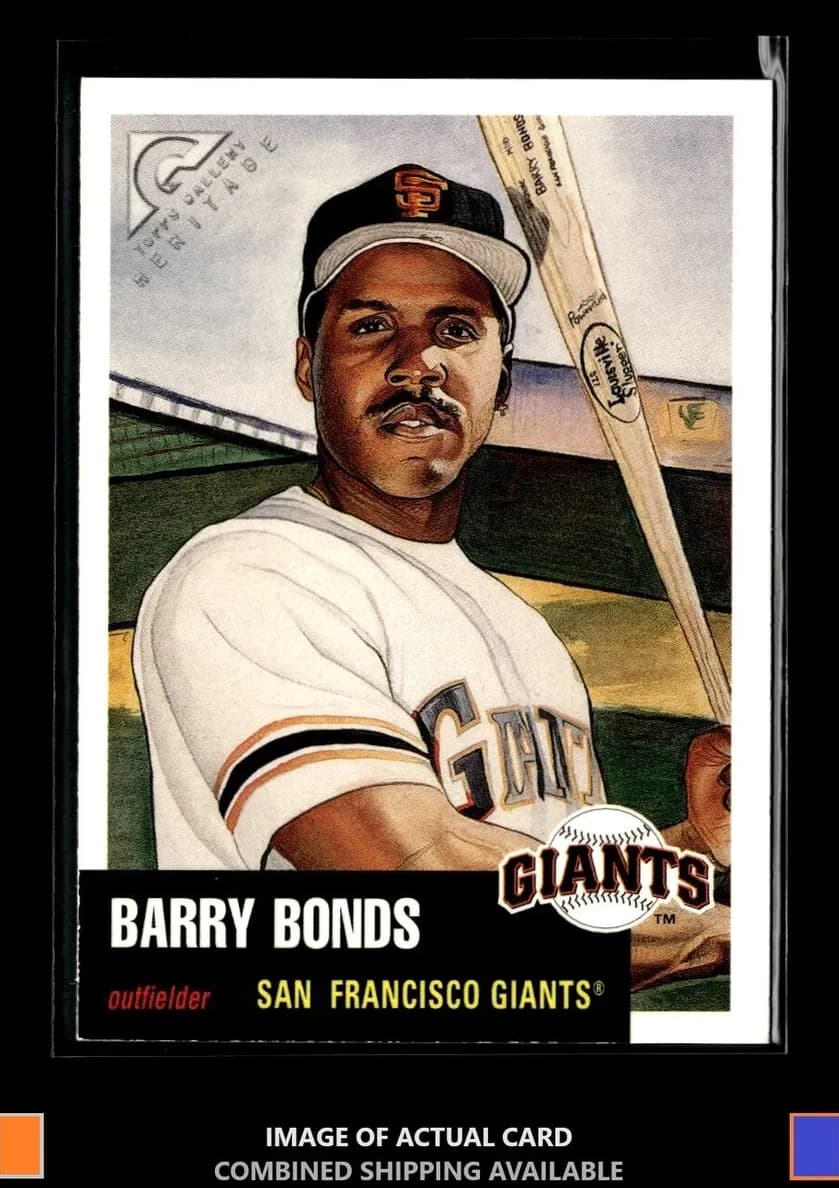 Barry Bonds 1999 topps Topps Gallery