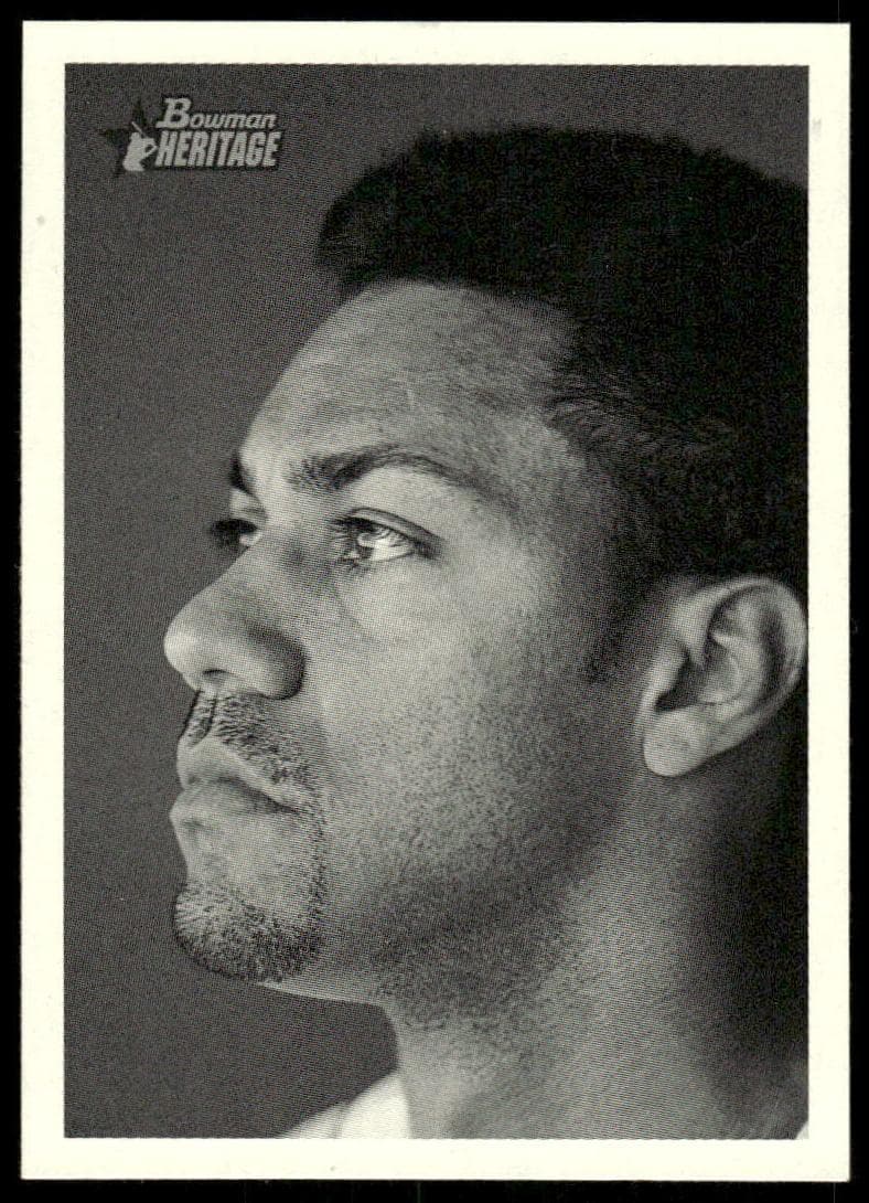 Juan Gonzalez 2001 bowman Bowman Heritage