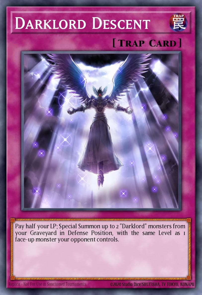 Darklord Descent 2017 Yu-Gi-Oh! Duelist Saga