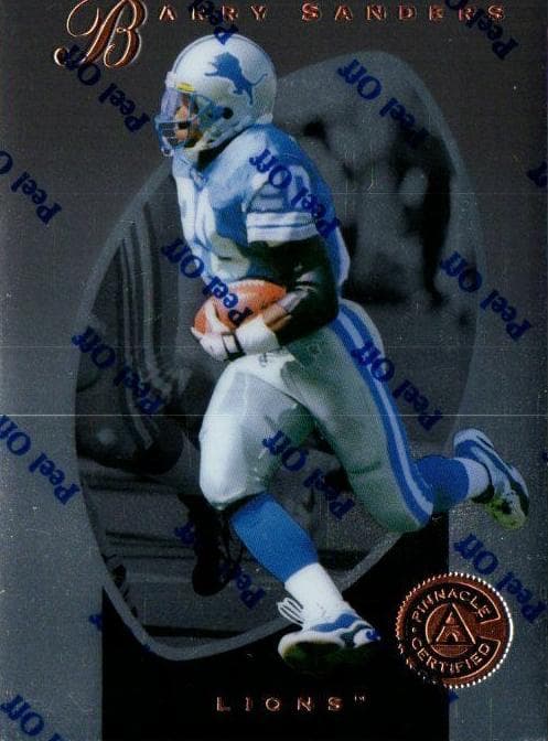 Barry Sanders 1997 panini