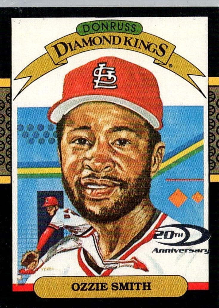 Ozzie Smith 2001 panini Donruss