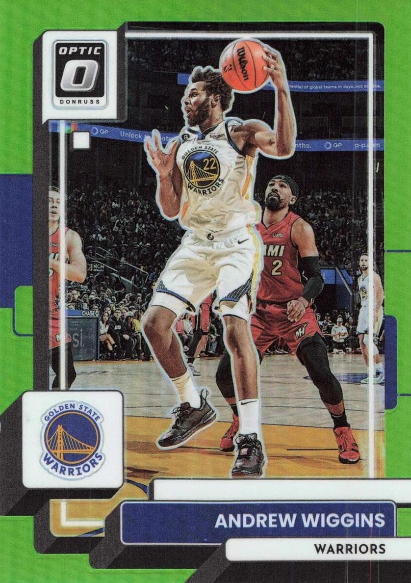 Andrew Wiggins 2022 panini Donruss Optic