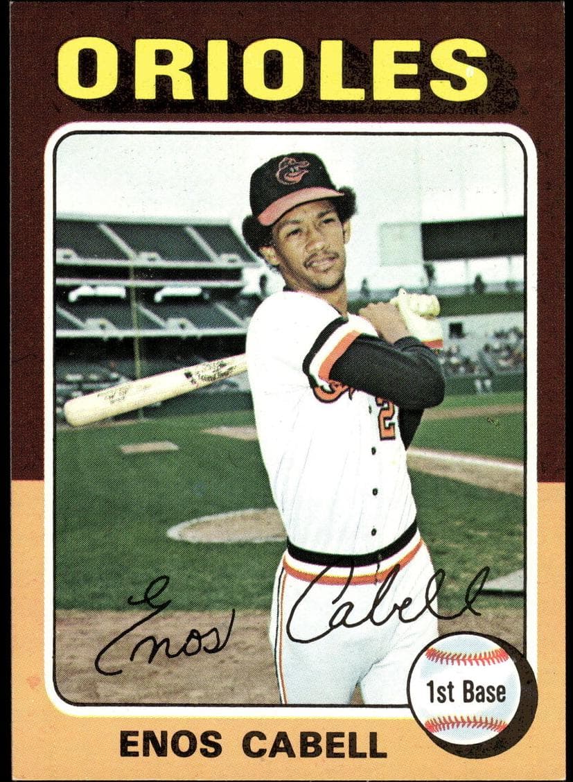 Enos Cabell 1975 topps Topps