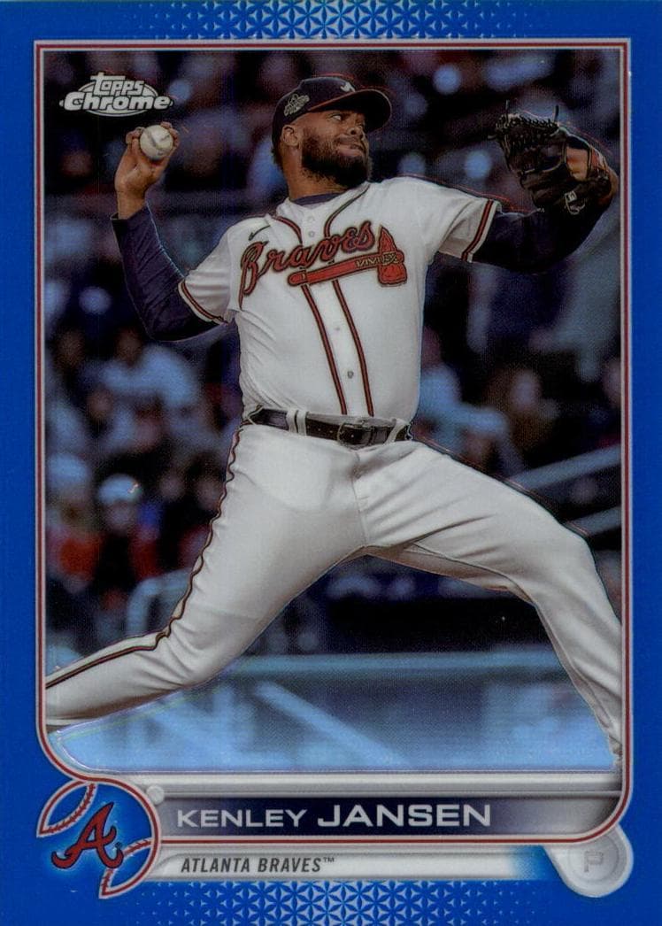Kenley Jansen 2022 topps Topps Chrome Update