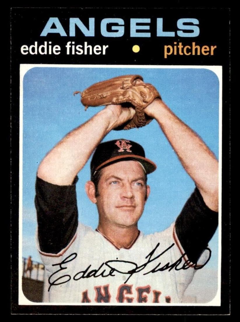 Eddie Fisher 1971 topps Topps
