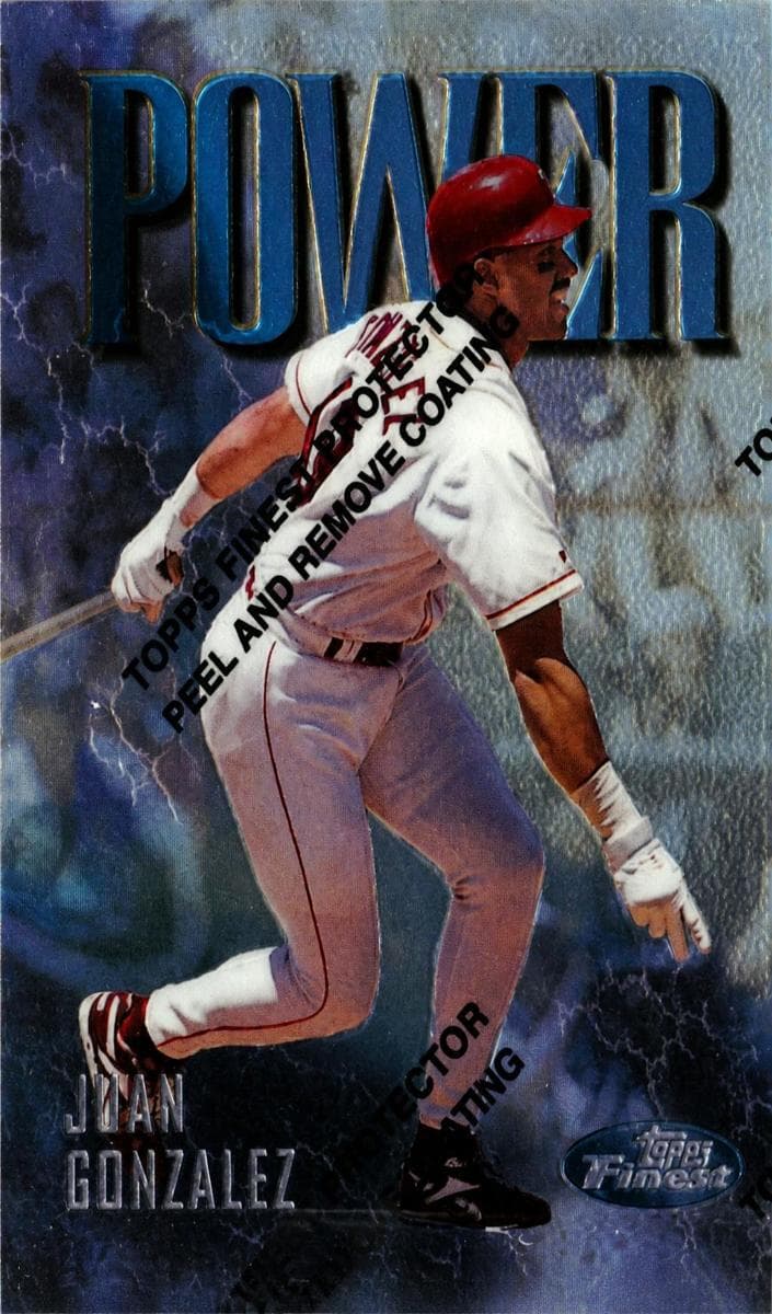 Juan Gonzalez 1997 unknown Finest