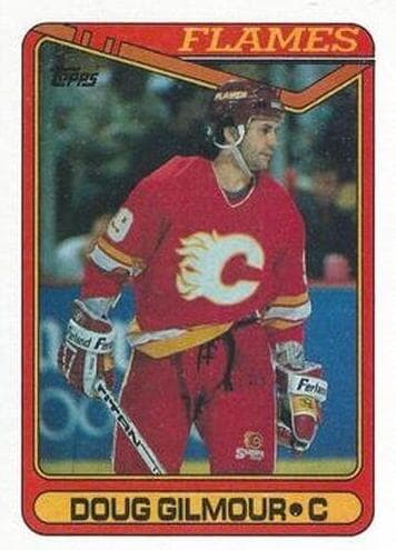 Doug Gilmour 1990 topps Topps