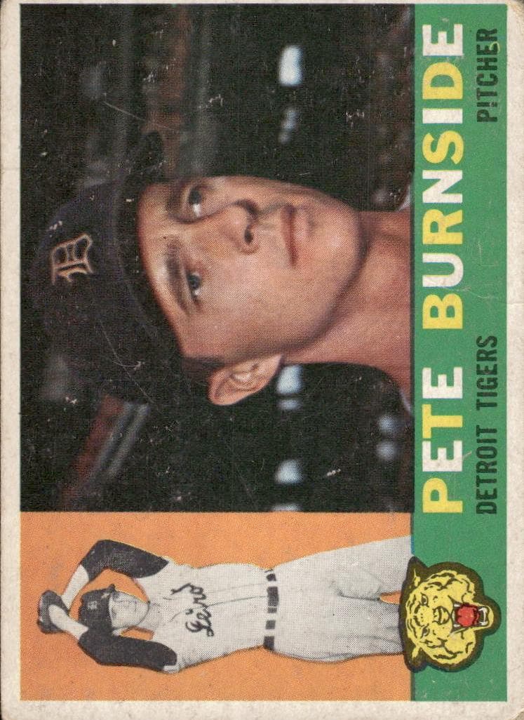Pete Burnside 1960 topps Topps