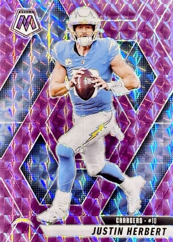 Justin Herbert 2025 panini Panini Mosaic