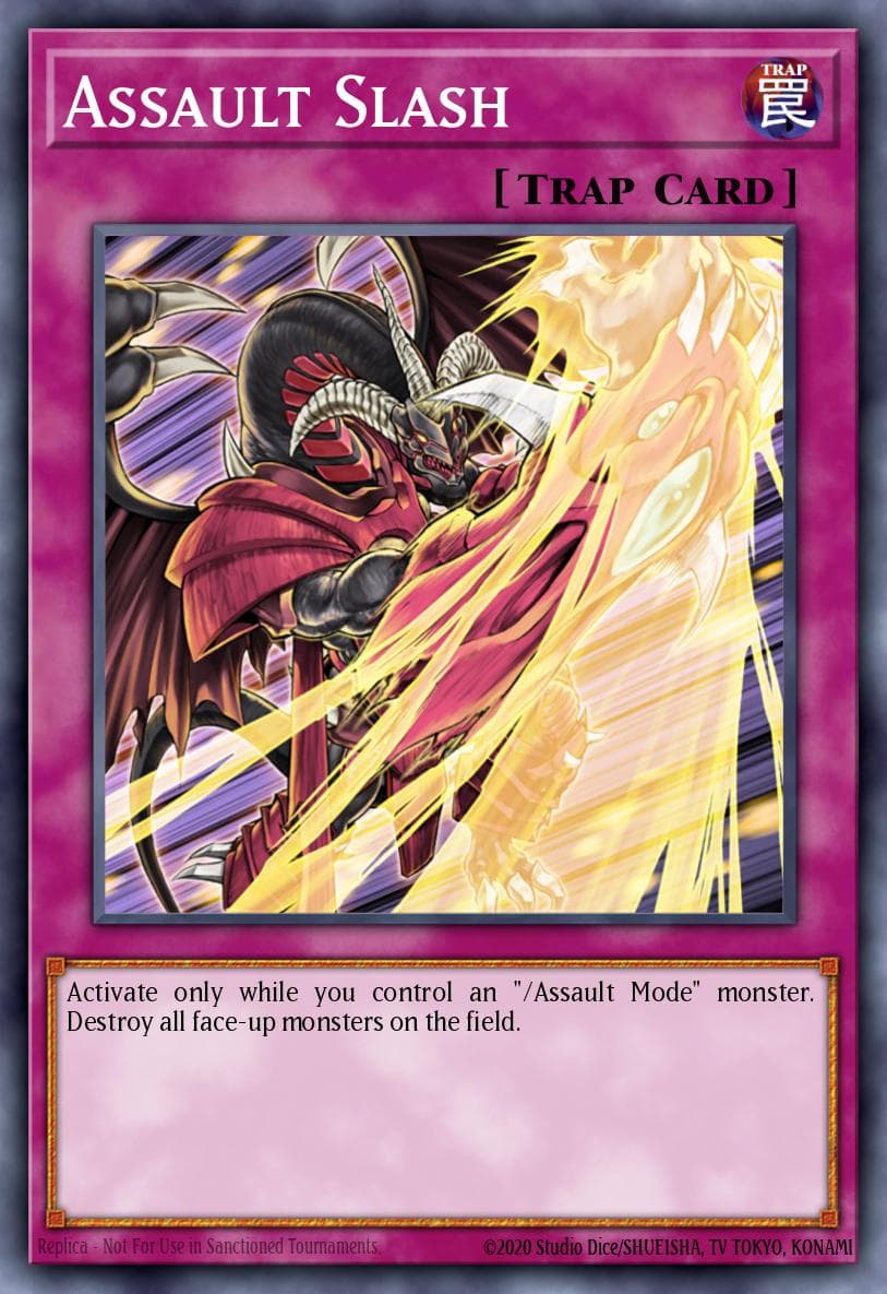 Assault Slash 2009 Yu-Gi-Oh! Crimson Crisis