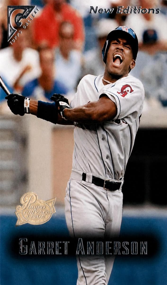 Garret Anderson 1996 topps