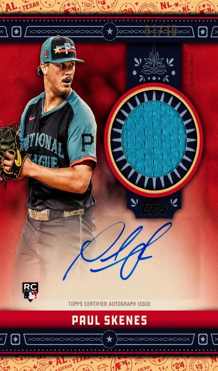 Paul Skenes 2024 topps Topps Update