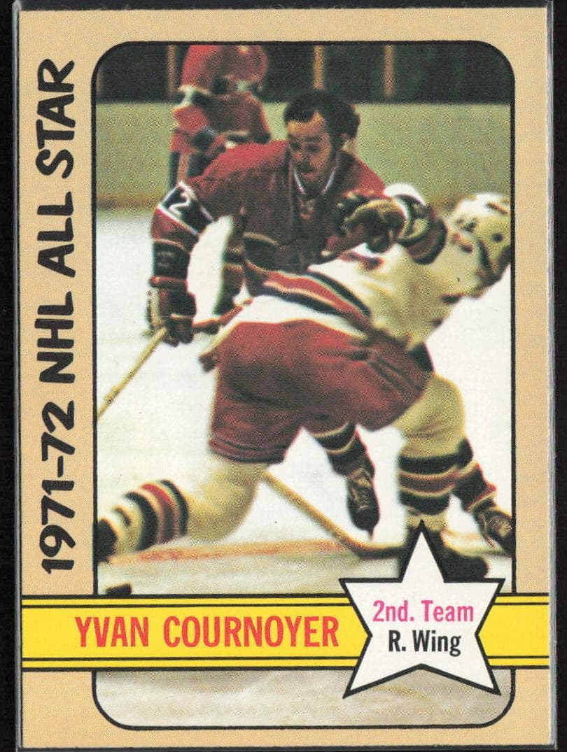 Yvan Cournoyer 1972 topps Topps