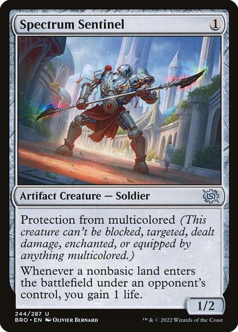 Spectrum Sentinel 2022 Magic: The Gathering Brother's War