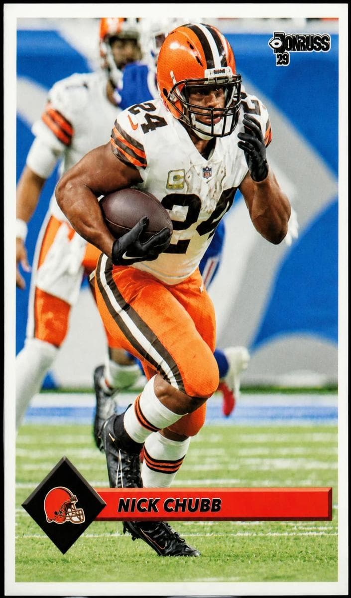 Nick Chubb 2023 panini Panini Donruss