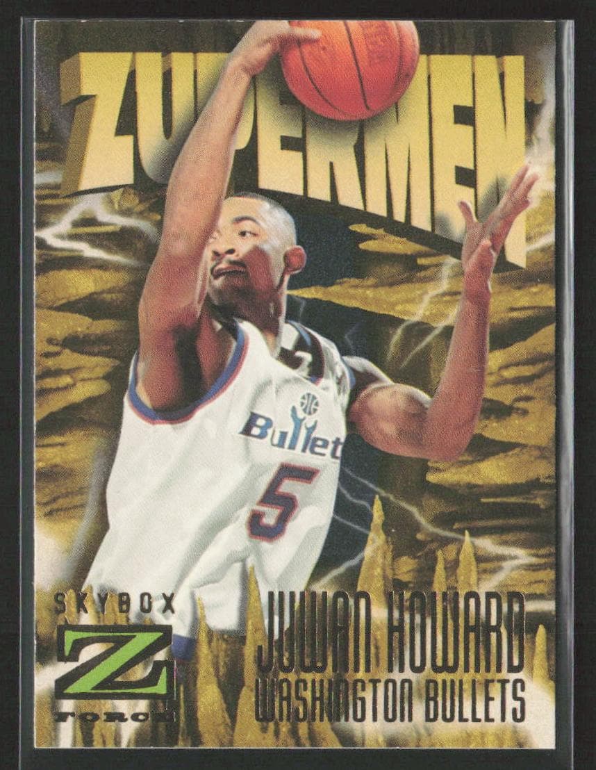 Juwan Howard 1996 skybox Z-force