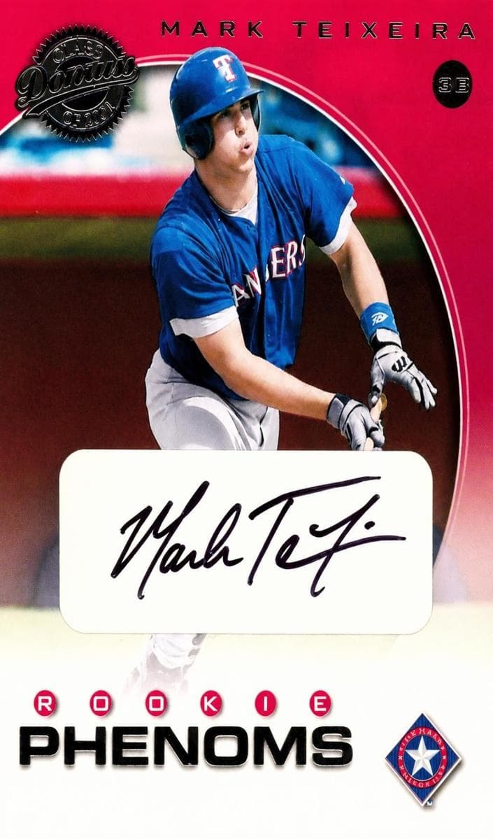 Mark Teixeira 2001 panini Class Of 2001