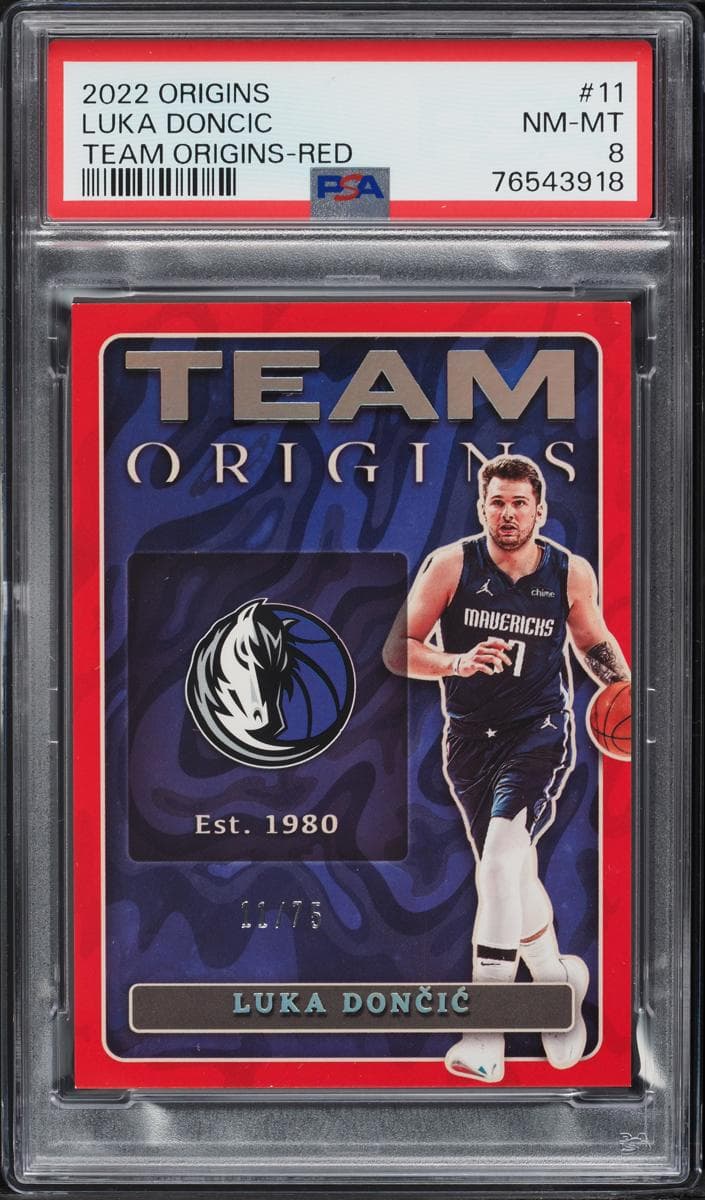 Luka Doncic 2022 panini Panini Origins