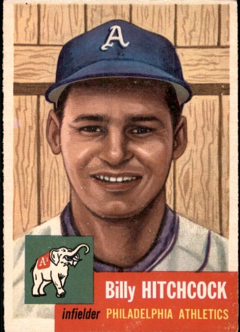 Billy Hitchcock 1953 topps Topps