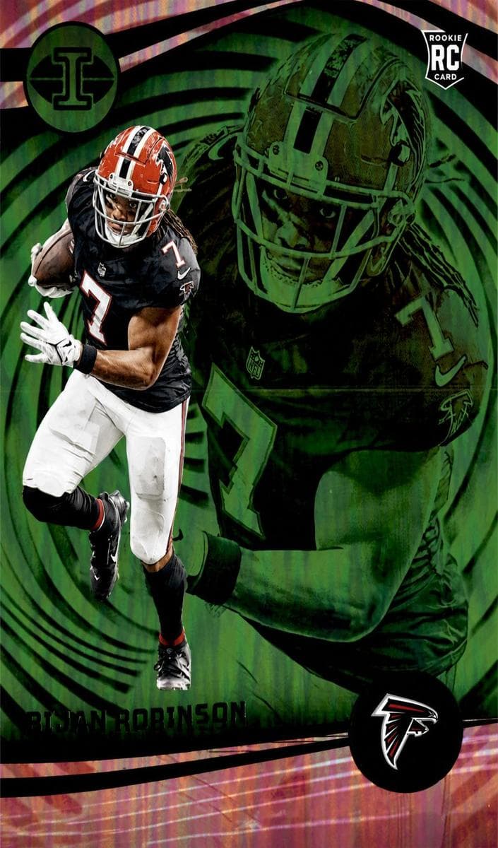 Bijan Robinson 2023 panini Panini Illusions