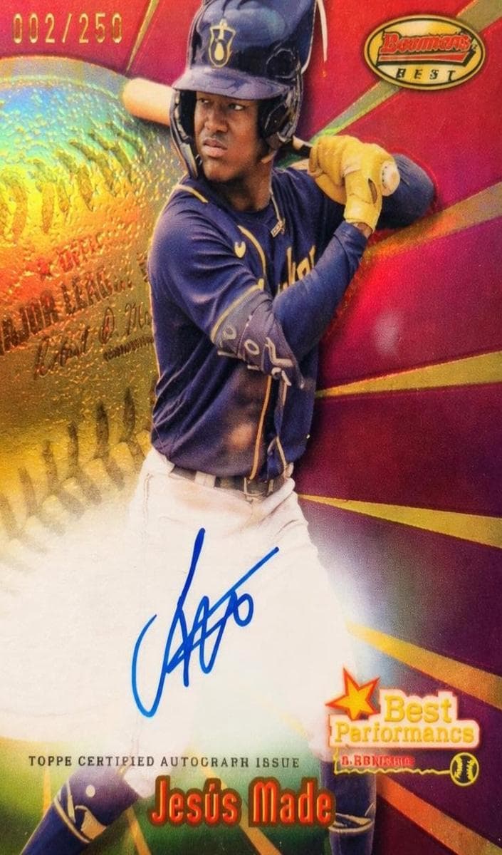 Jesús Made 2025 bowman Bowman Best