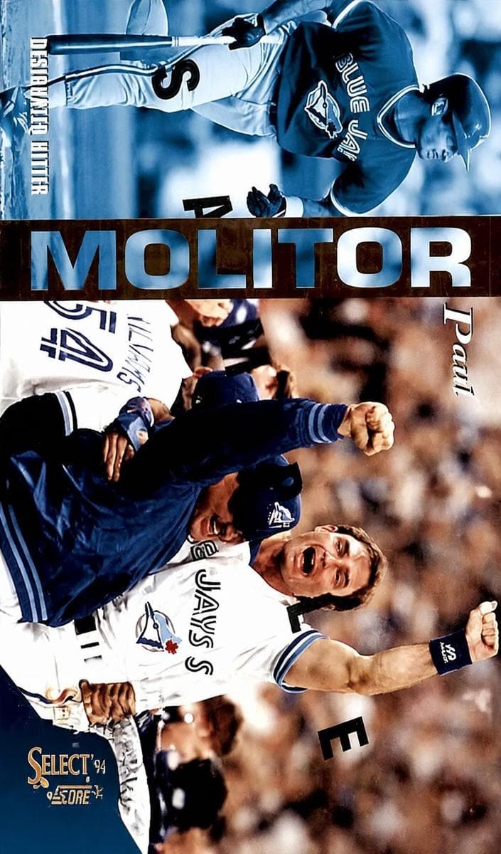Paul Molitor 1994 panini Select