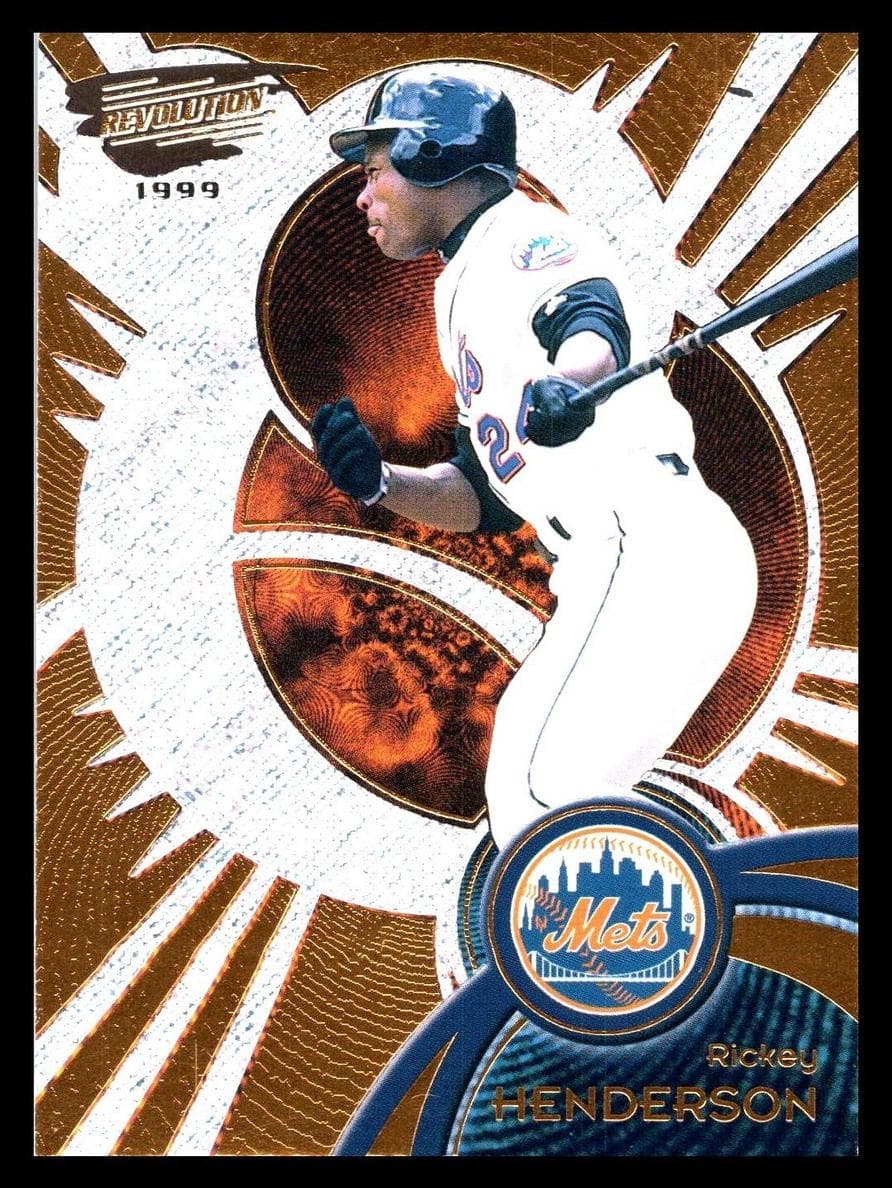 Rickey Henderson 1999 panini Pacific Revolution