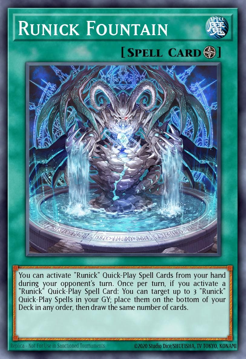 Runick Fountain 2025 Yu-Gi-Oh!