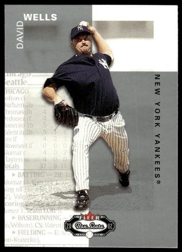 David Wells 2002 fleer Fleer Box Score