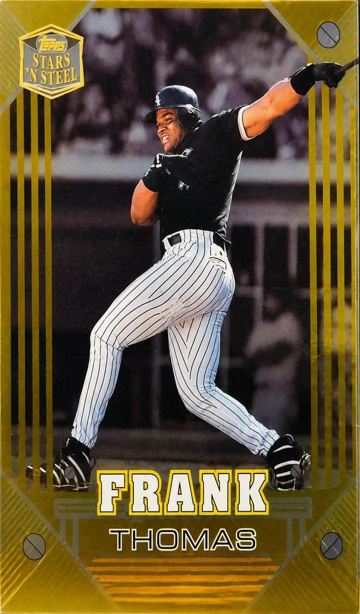 Frank Thomas 1998 topps Topps Stars ‘N Steel