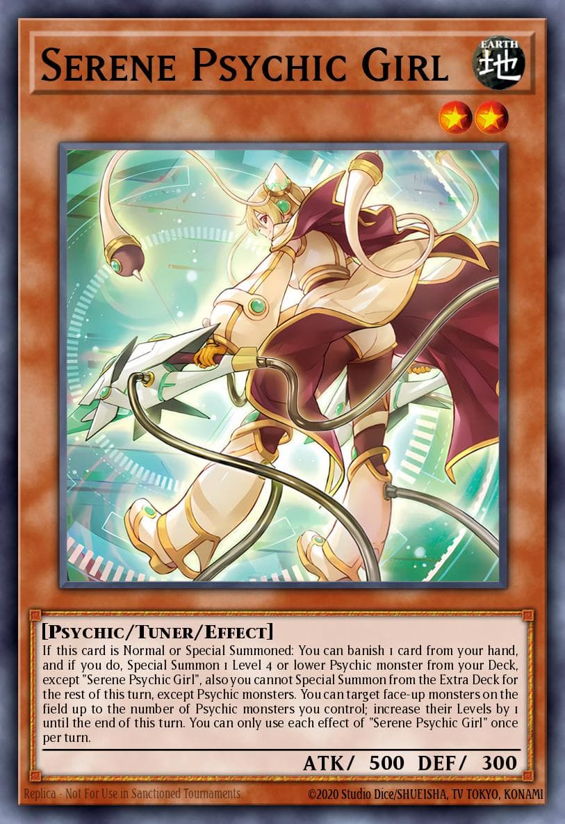 Serene Psychic Girl #DUAD-EN013
