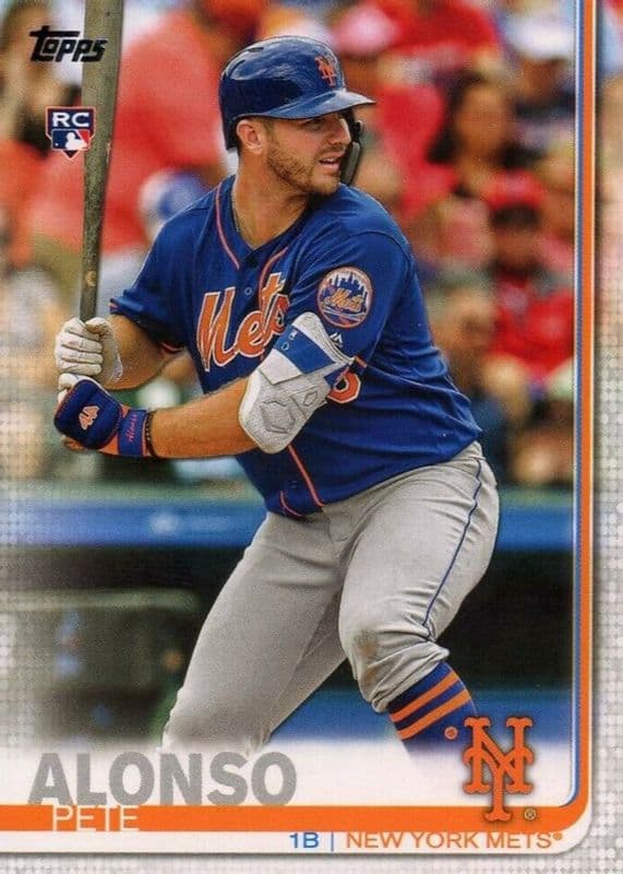 Pete Alonso 2019 topps