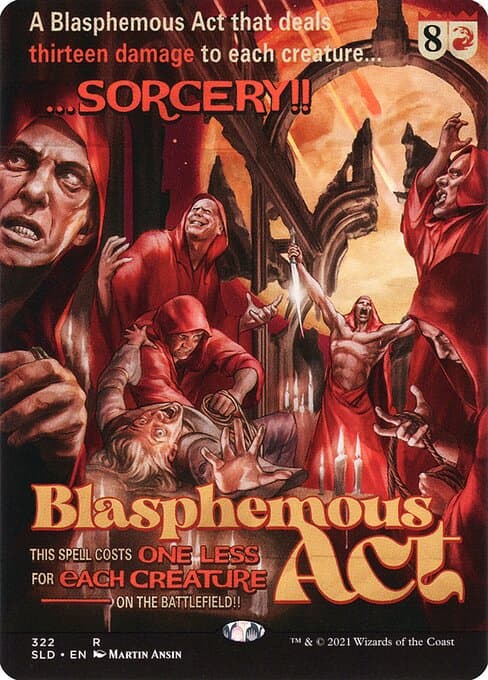 Blasphemous Act 2019 Magic: The Gathering Secret Lair Drop