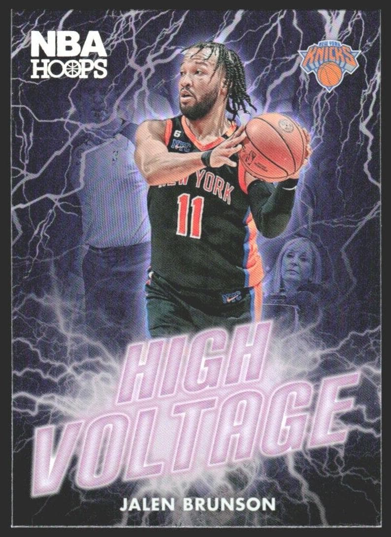 Jalen Brunson 2023 panini Hoops