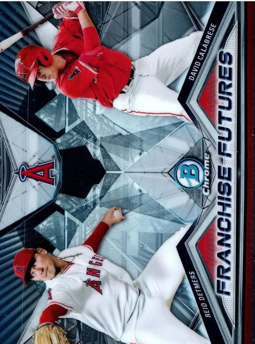 Reid Detmers 2020 bowman Draft 1st Edition