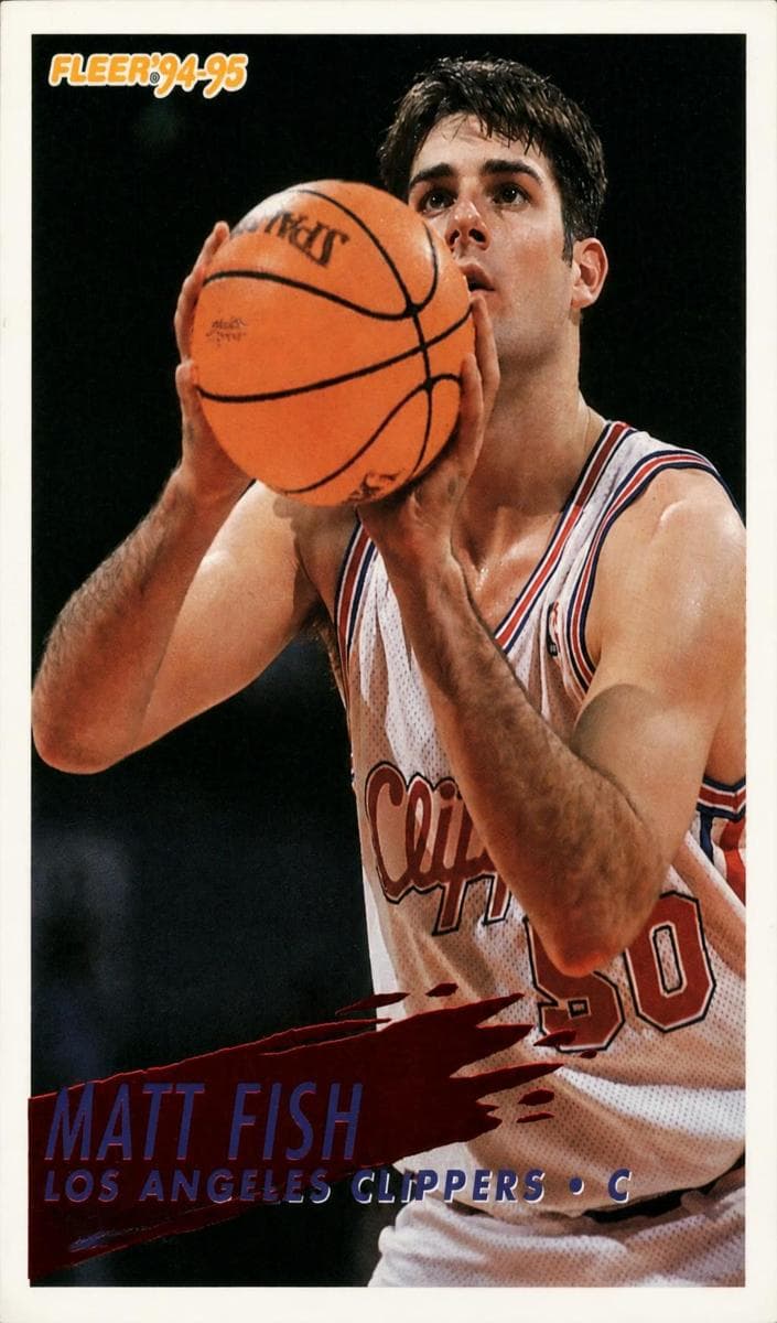 Matt Fish 1994 fleer Fleer