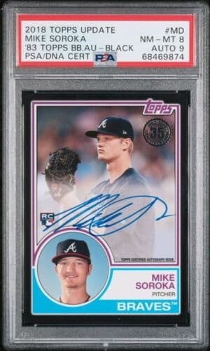 Mike Soroka 2018 topps Topps Update
