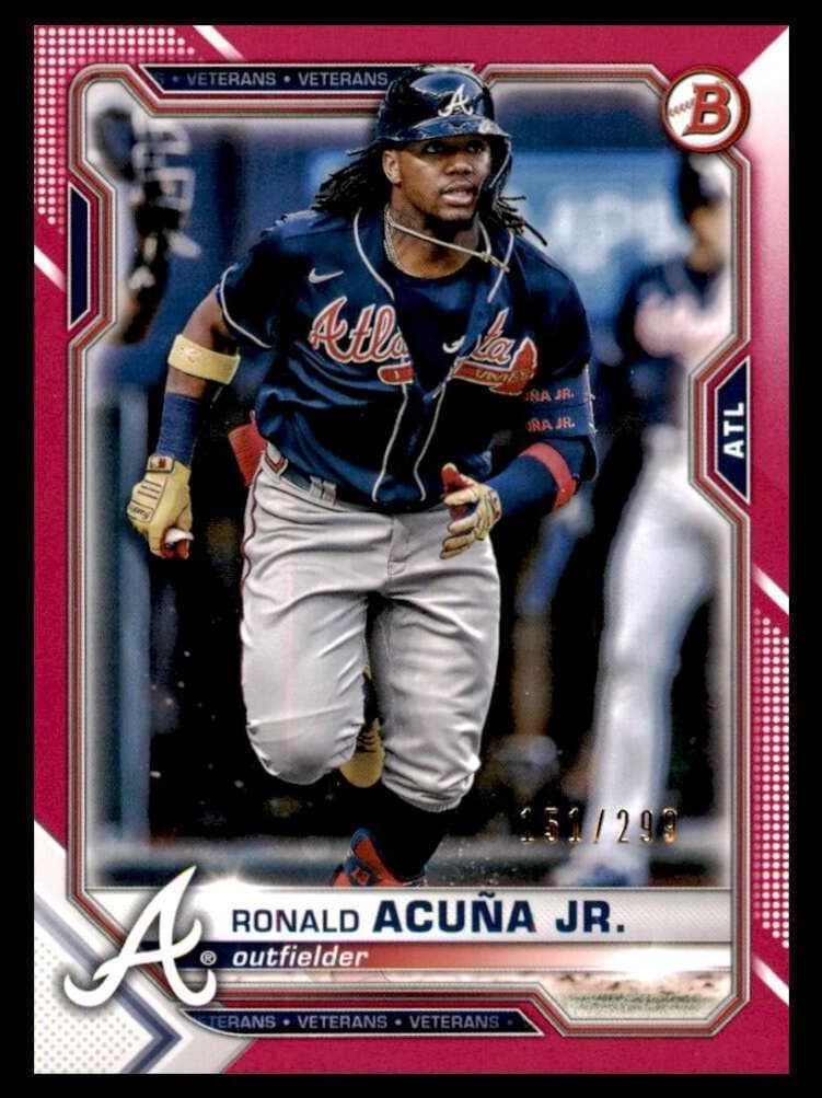 Ronald Acuña Jr. 2021 bowman Bowman