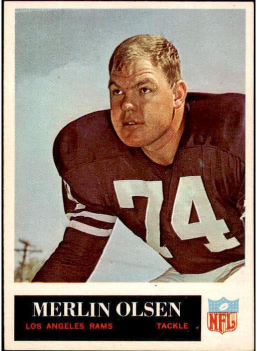 Merlin Olsen 1965 unknown Philadelphia