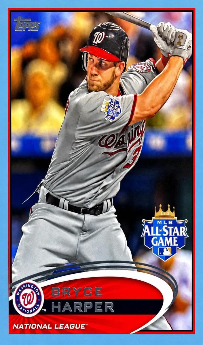 Bryce Harper 2012 topps Topps Update