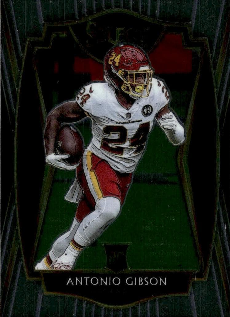 Antonio Gibson 2020 panini Panini Select