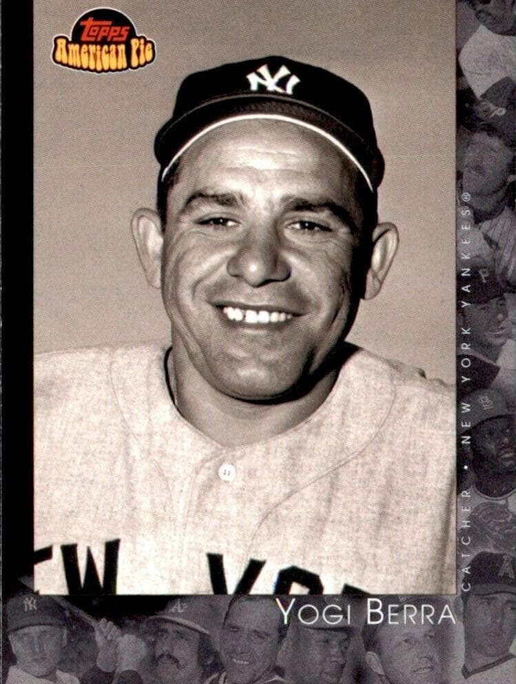 Yogi Berra 2001 topps Topps American Pie