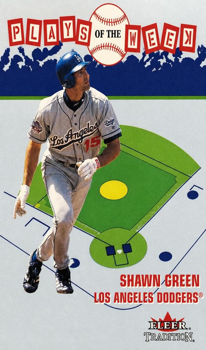 Shawn Green 2002 fleer Fleer Tradition Update