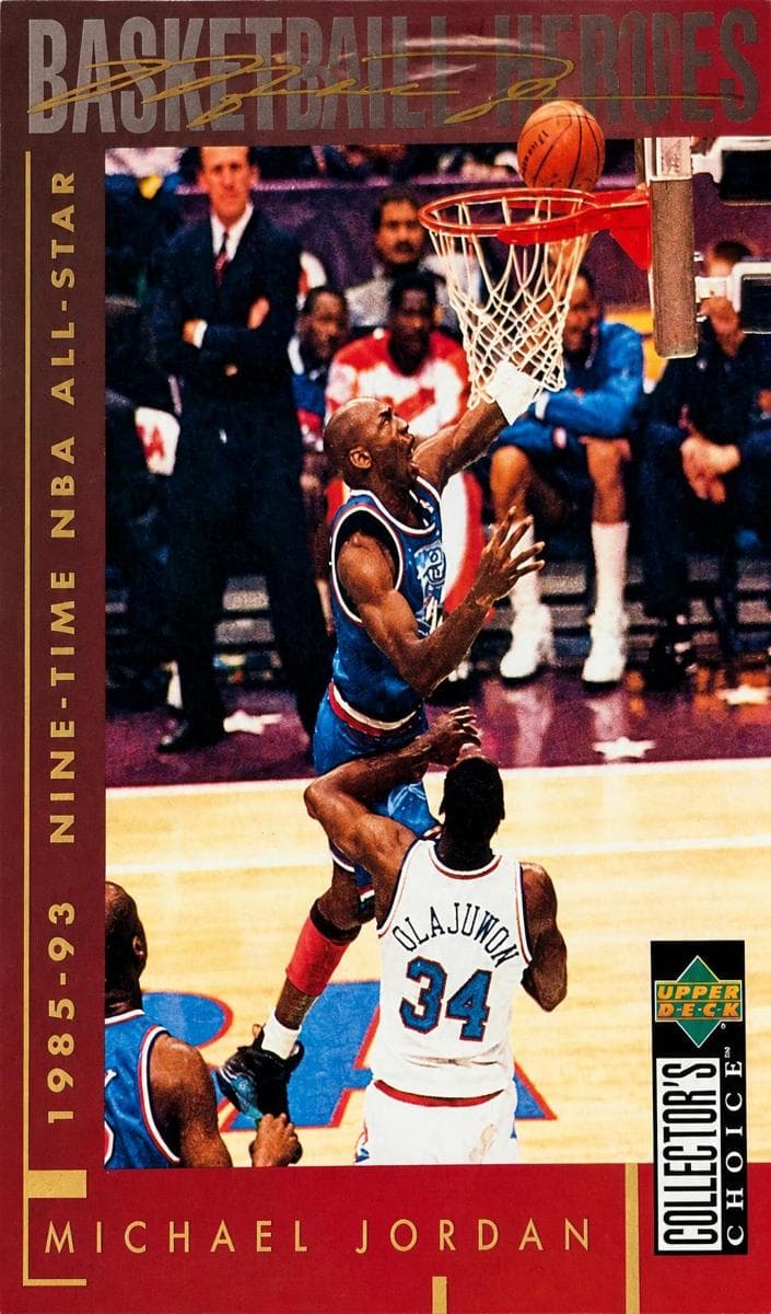 Michael Jordan 1994 upper-deck Collector's Choice