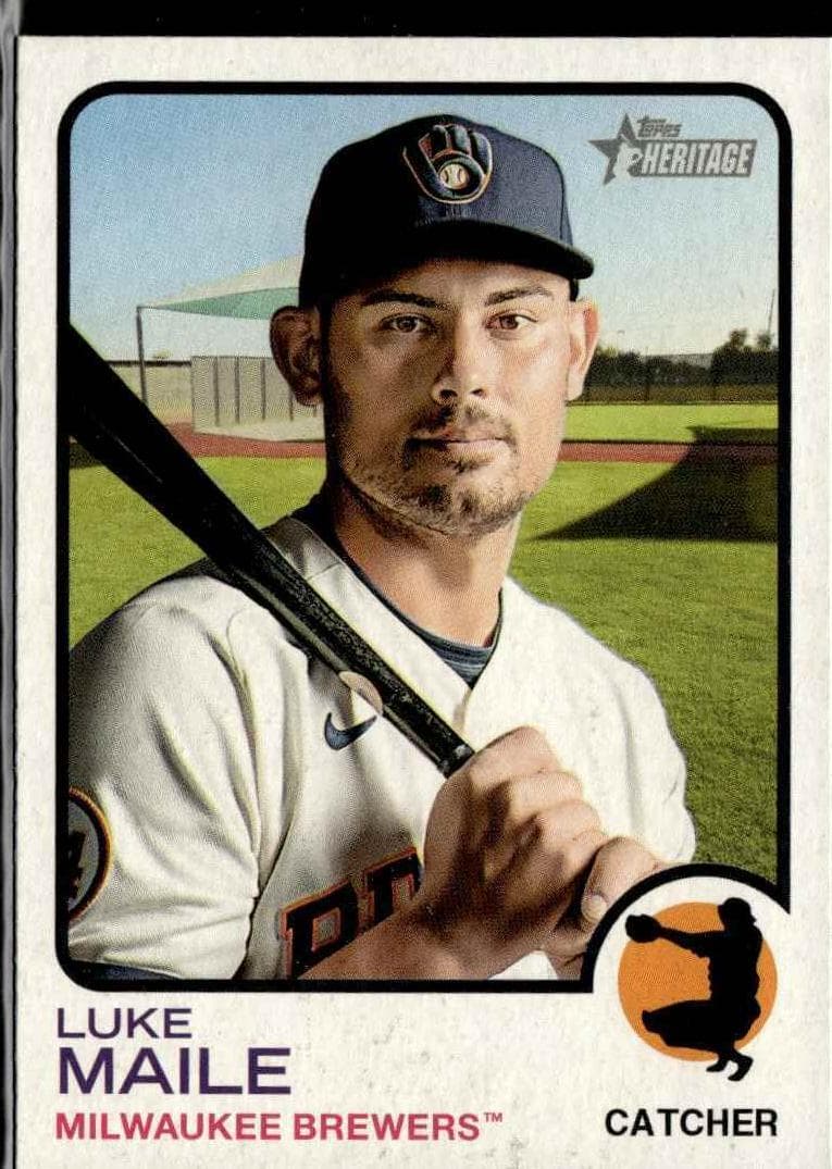 Luke Maile trading card