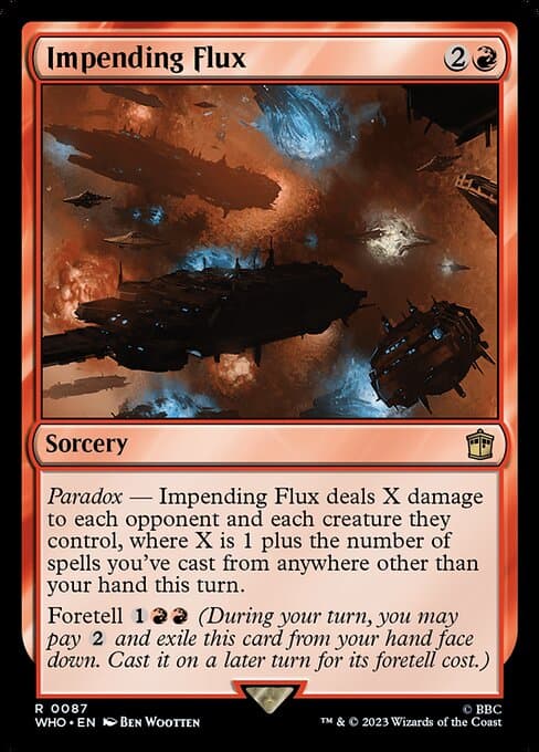 Impending Flux 2023 Magic: The Gathering Doctor Who