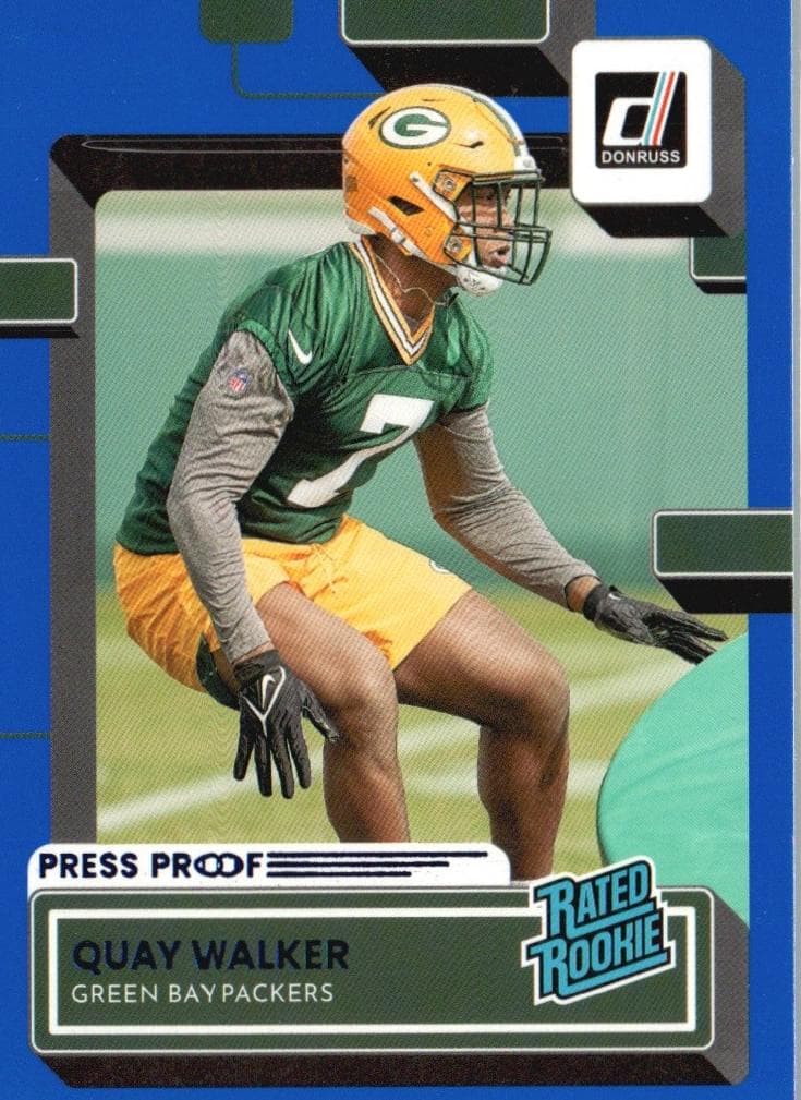 Quay Walker 2022 panini Donruss