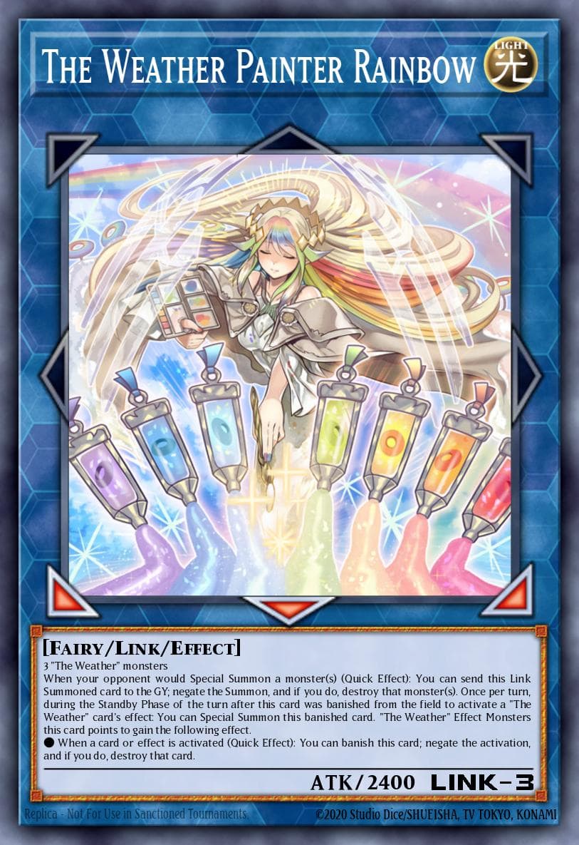 The Weather Painter Rainbow 2021 Yu-Gi-Oh! Maximum Gold: El Dorado